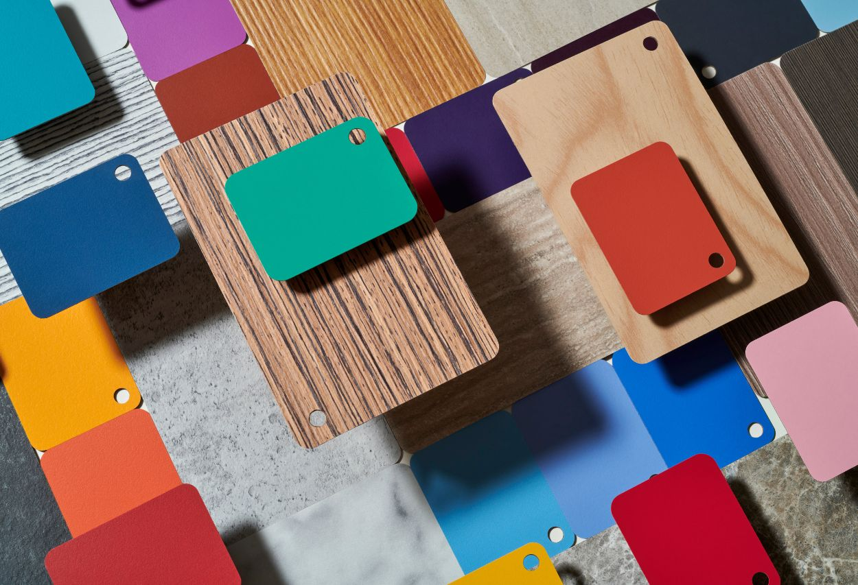 Decorative panel material.